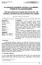 A KOZMIKUS SUGÁRZÁS HATÁSA A POLIMEREK TERMIKUS TULAJDONSÁGAIRA THE INFLUENCE OF COSMIC RADIATION ON THE THERMAL PROPERTIES OF DIFFERENT POLYMERS