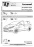 Ford S-max. Ford Galaxy. 1,5 h.   05/ / Part Number: Type Number: Date: Version: 01
