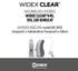 HASZNÁLATI UTASÍTÁS WIDEX CLEAR 440, 330, 220 SOROZAT. C4-FS/C3-FS/C2-FS modell RIC/RITE hangszóró a hallójáratban/hangszóró a fülben