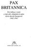 PAX BRITANNICA. Brit külügyi iratok a második világháború utáni Kelet-Közép-Európáról