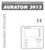 www.auraton.pl Használati Útmutató AURATON 3013 для программного обеспечения вер. F0F