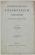 FŐGIMNÁZIUM A BUDAPESTI ÁG. HITV. EVANG. ÉRTESÍTŐJE GÓBI IMRE BUDAPEST. a z 1907/1908-i k i i s k o l a i é v r ő l. FRANKLIN-TÁRSULAT KÖNYVNYOMDÁJA