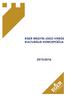 KULTURÁLIS KONCEPCIÓ EMJV Közgyűlése a 692/2012.(XI.29.) határozatával hagyott jóvá