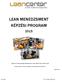 LEAN MENEDZSMENT KÉPZÉSI PROGRAM