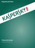 Kaspersky Anti-Virus Felhasználói útmutató