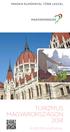 MInden élménnyel több leszel. Turizmus Magyarországon 2014. előzetes adatokkal