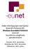 EUNet 2000 Regionális Informatikai Nonprofit Közhasznú Kft. Általános Szerződési Feltételei Internet hozzáférési szolgáltatás igénybevételére