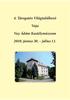 4. Tárogatós Világtalálkozó. Vay Ádám Kastélymúzeum. 2010. június 30. július 11.