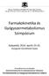 Farmakokinetika és Gyógyszermetabolizmus Szimpózium