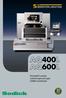 AQ400L AQ600L. Kompakt huzalos szikraforgácsoló gép LN2W vezérléssel