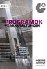 2015 április május. Programok. veranstaltungen