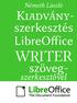 Németh László. Kiadvaányszerkesztés. kiskapitaúlis. LibreOffice WRITER. ligatúúra. szerkesztővel. SVG keúp