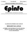 13. évfolyam 5. KÜLÖNSZÁM 2006. november 8. ORSZÁGOS EPIDEMIOLÓGIAI KÖZPONT. Epinfo AZ ORSZÁGOS EPIDEMIOLÓGIAI KÖZPONT MÓDSZERTANI LEVELE