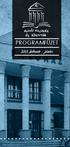 PROGRAMFÜZET. 2015. február június