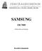 SAMSUNG PÉNZTÁRGÉPCENTRUM ALT CASH KFT. 1146. BUDA PEST, THÖKÖLY ÚT 53. ER-700F. Kezelési útmutató. Elektronikus pénztárgép