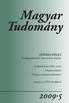 Magyar Tudomány. játékelmélet Vendégszerkesztő: Simonovits András. Gothard Jenő (1857 1919) Madárevolúció Válság és rendszertudomány