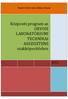 Központi program az ORVOSI LABORATÓRIUMI TECHNIKAI ASSZISZTENS szakképesítéshez