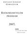 L OVASSY L ÁSZLÓ G IMNÁZIUM EGÉSZSÉGNEVELÉSI PROGRAM 2007. Készítette: D R. S ZALAINÉ T ÓTH T ÜNDE B ÉKEFI Z SUZSANNA