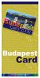 LET THE TOURISM OFFICE OF BUDAPEST BE YOUR GUIDE!