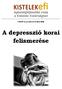 TÁMOP-6.1.2/LHH/11-B-2012-0002. A depresszió korai felismerése