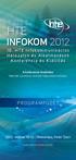1 8. H T E I n f o kommunikációs Hálózatok és Al k alma z á s o k Konfere n c ia és Kiállítás