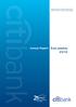 Citibank Europe plc Hungarian Branch Office Citibank Europe plc Magyarországi Fióktelepe. Annual Report. Éves jelentés