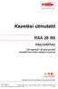 Kezelési útmutató RSA 28 /60. készülékhez CE 0694. Zárt égésterű, fali gázkészülék beépített használati melegvíz tárolóval