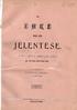 1905. ÉVI JELENTÉSE AZ 1905. ÉVI JÚNIUS 12-ÉN ERZSÉBETVÁROSON TARTANDÓ. Ml. RENDES KÖZGYŰLÉSRE IRTA ÉS ÖSSZEÁLLÍTOTTA: T. ALELAÓK-FÖTITKÁR.