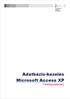 Adatbázis-kezelés Microsoft Access XP