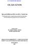 10.13146/OR-ZSE.2008.001 OLÁH JÁNOS. Egy parabolikus próféta-novella a Tanah-ban. Témavezető: Dr. habil. Schőner Alfréd főrabbi, egyetemi tanár