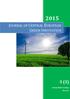 JOURNAL OF CENTRAL EUROPEAN GREEN INNOVATION