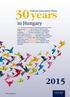 30years. in Hungary. Oxford University Press. www.oup.hu