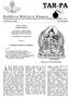 TAR-PA. Buddhista Meditáció Központ KARMA RATNA DARGYE LING TIBETI KARMA KAGYÜ HAGYOMÁNY BUDAPEST - TAR. Karma Csagme: Csenrézi mar tri