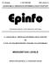 10. évfolyam 5. KÜLÖNSZÁM 2003. június 23. JOHAN BÉLA ORSZÁGOS EPIDEMIOLÓGIAI KÖZPONT. Epinfo A JOHAN BÉLA ORSZÁGOS EPIDEMIOLÓGIAI KÖZPONT