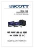 CRX 918 2 HORDOZHATÓ DVD 8 / 20 CM LCD MONITOR