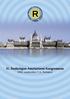 IX. Radiológus Asszisztensi Kongresszus 2004. szeptember 3-4., Budapest