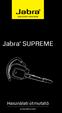 Jabra SUPREME. Használati útmutató. www.jabra.com