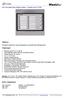 MaxiCont. CNA M16 Infobox Basic hibajelző rendszer Készülék leírás (10.10.00) Alkalmazás