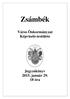 Zsámbék. Város Önkormányzat Képviselő-testülete. Jegyzőkönyv 2015. január 29. 18 óra