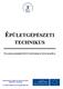 ÉPÜLETGÉPÉSZETI TECHNIKUS SZAKMAISMERTETŐ INFORMÁCIÓS MAPPA. Humánerőforrás-fejlesztési Operatív Program (HEFOP) 1.2 intézkedés