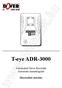 T-eye ADR-3000. Automated Drive Recorder Automata menetrögzítő. Használati utasítás