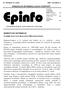 14. évfolyam 43. szám 2007. november 5. ORSZÁGOS EPIDEMIOLÓGIAI KÖZPONT