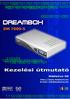 DreamBox DM7000S. Linux OS SetTopBox 1 CI modulfogadóval a szabadon fogható és a kódolt műholdas adások vételéhez.