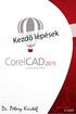 CorelCAD 2015 Kezdő lépések