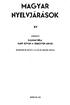 MAGYAR NYELVJÁRÁSOK KÁLMÁN BÉLA PÁPP ISTVÁN ÉS SEBESTYÉN ÁRPÁD SZERKESZTI UN RÉSUMÉ SE TROUVE A LA FIN DE CHAQUE ARTICLE DEBRECEN 1969