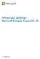 Felhasználói kézikönyv Microsoft Portable Power (DC-21)