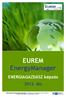 EUREM EnergyManager. ENERGIAGAZDÁSZ képzés 2012. ősz