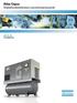 Atlas Copco Olajbefecskendezéses csavarkompresszorok. GA 15-22 15-22 kw/20-30 LE