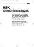 Gördülõcsapágyak. NSK-RHP Deutschland GmbH Harkorstrasse 15 40880 Ratingen Telefon 00 49 2102/481-0 Telefax 00 49 2102/481 229