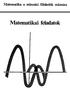 Matematika a műszaki főiskolák számára. Matematikai feladatok